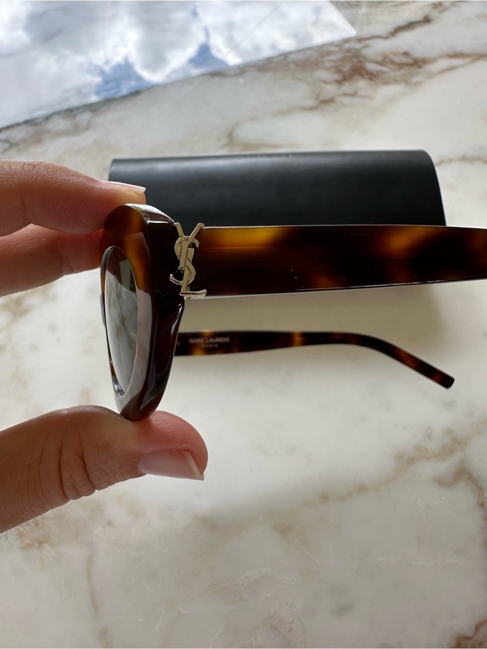 Saint Laurent 52mm oval sunglasses - Picture 7 of 15